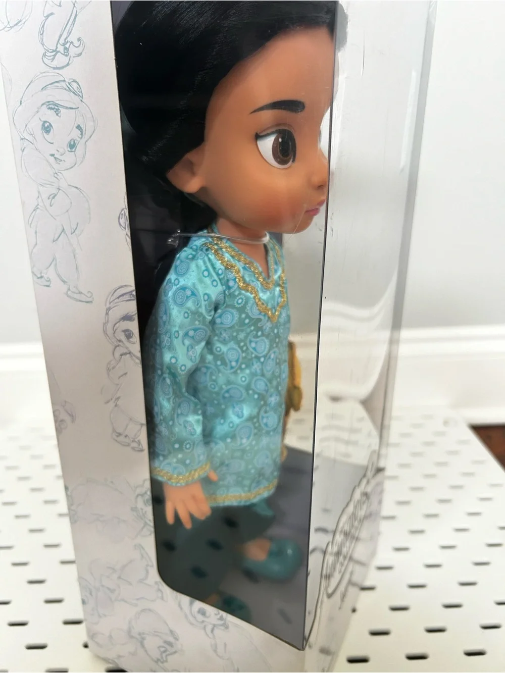 Disney Jasmine Animators Collection Doll - Teal Blue Outfit